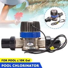 Pool Chlorine Dispenser Saltwater Pool System Salt Chlorinator Above Ground Pool