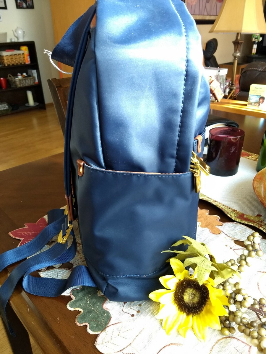 Adrienne Vittadini Navy Blue Nylon Business Travel Backpack | eBay Adrienne Vittadini Navy Blue Nylon Business Travel Backpack | eBay