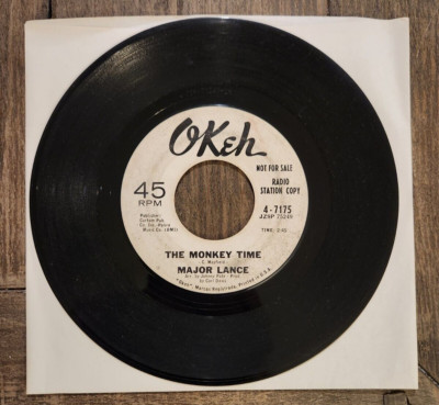 Major Lance The Monkey Time / Mama Didn't Know Promo 45 Okeh 4-7175 Soul