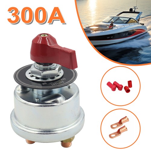 Master Battery Quick Disconnect Power Cut Shut Off Switch Heavy Duty 300A 12V US - Bild 11 von 19