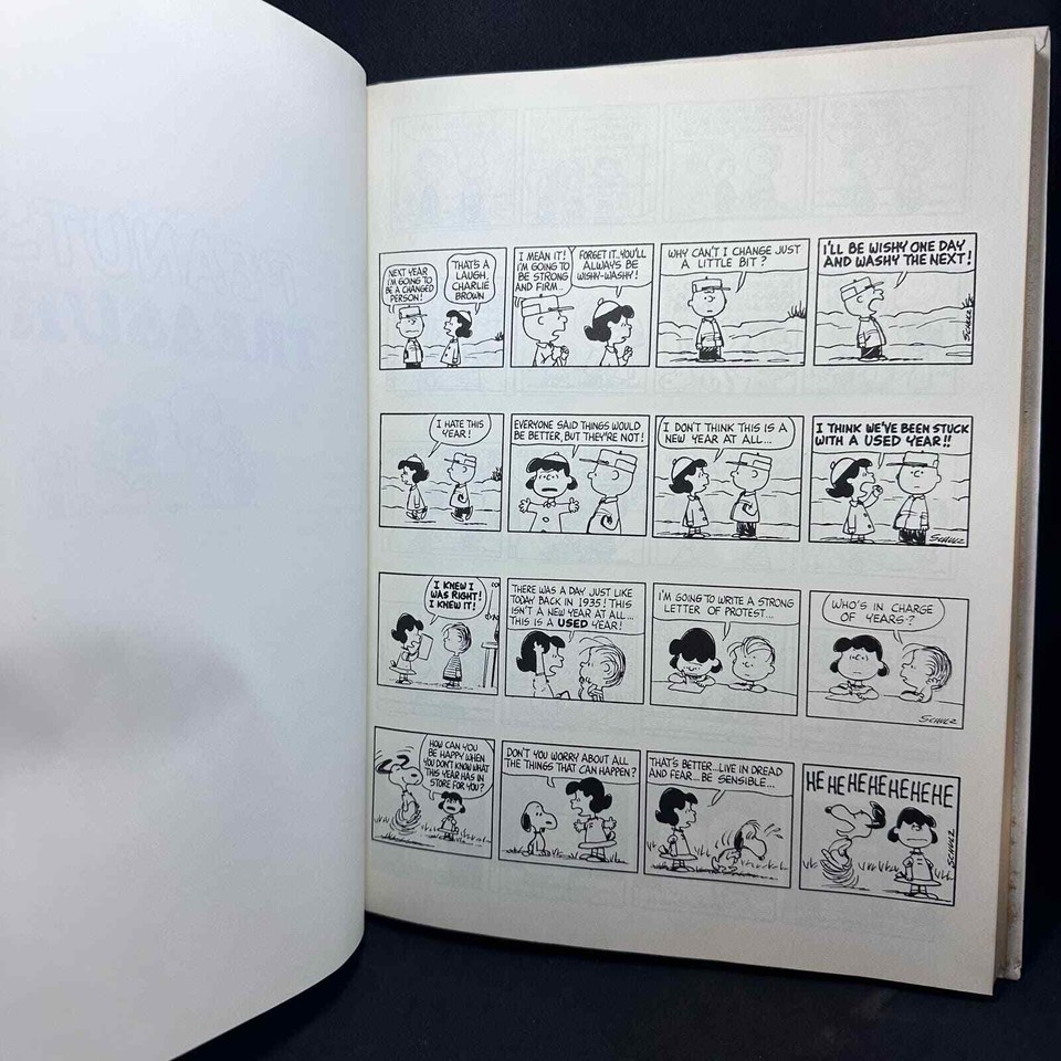 Peanuts Treasury by Charles Schultz 1968 VTG Snoopy Comic Strips Cartoons Book eBay