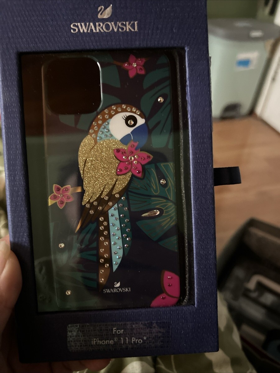 スワロフスキー Tropical Parrot iPhone 11ケース planetarium_5534015