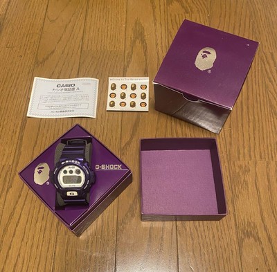 A BATHING APE×G-SHOCK DW-6900 Serial Number 500 | eBay