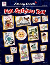 Fun Stitches Too 27 Easy Cross Stitch Patterns Stoney Creek Collection 285 NEW