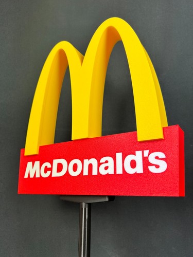 Mc Donald's Insegna luminosa mcdonald's vintage lighted sign targa mcdonald - Foto 8 di 8