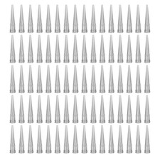 110Pcs, 16GA Plastic Tapered Pinhead TT Blunt Dispensing Needle Grey