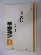 DT50 Parts List 1st Edition Yamaha Genuine Motorcycle Maintenance Manual 17W...