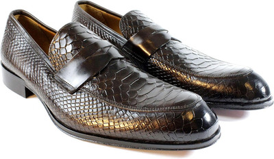 Ivan Troy Bina Embossed Crocodile Loafer Men S Dress Shoes/Leather Loafer/Italia