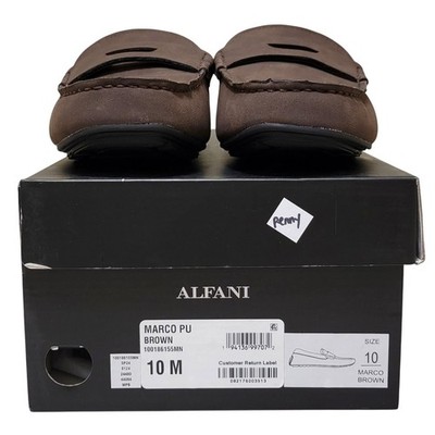 Alfani Men Marco Slip On Moc Toe Penny Loafers Size US 10M  display picture 3