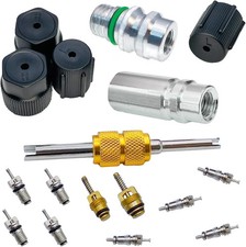 Air Conditioning Valve Core Kit  Cap  A/C System  Seal Kits