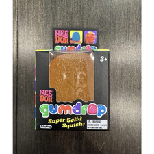 Nee Doh Gumdrop Super Solid Squish Needoh Gum Drop Orange