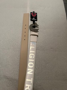 White True Religion Belt | eBay