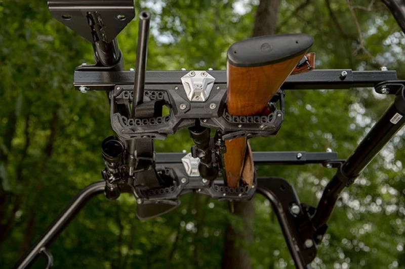 Seizmik OHGR 2-Gun Rack with 1.75-inch Clamp for ROPS - Model 7300 - Image 3 of 4