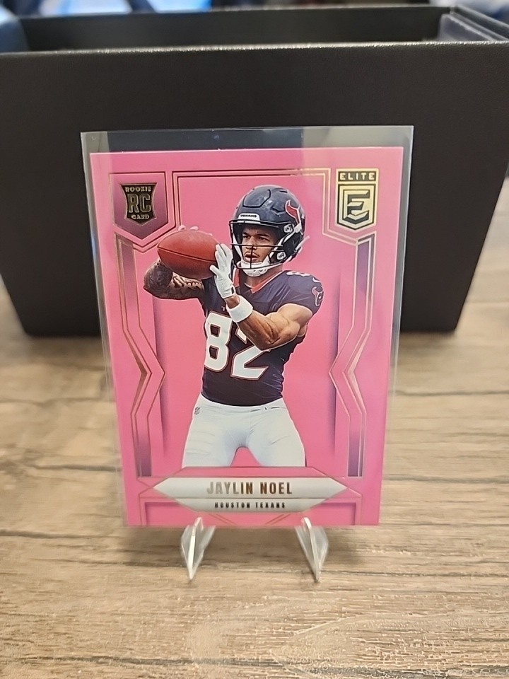 2025 Panini Donruss Elite Jaylin Noel #135 (RC) Pink