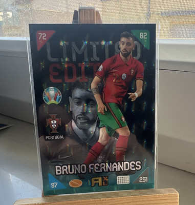 Panini UEFA EURO 2020 Adrenalyn XL 2021 Kick Off Bruno Fernandes #251 LE