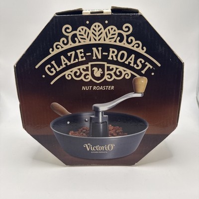 NEW Victorio Glaze-N-Roast Nut Roaster -VKP1215 Almonds/Pecan