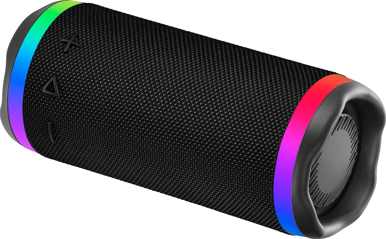 Parlante Bluetooth mediano resistente al agua con iluminación LED Insignia - Negro, imagen 5
