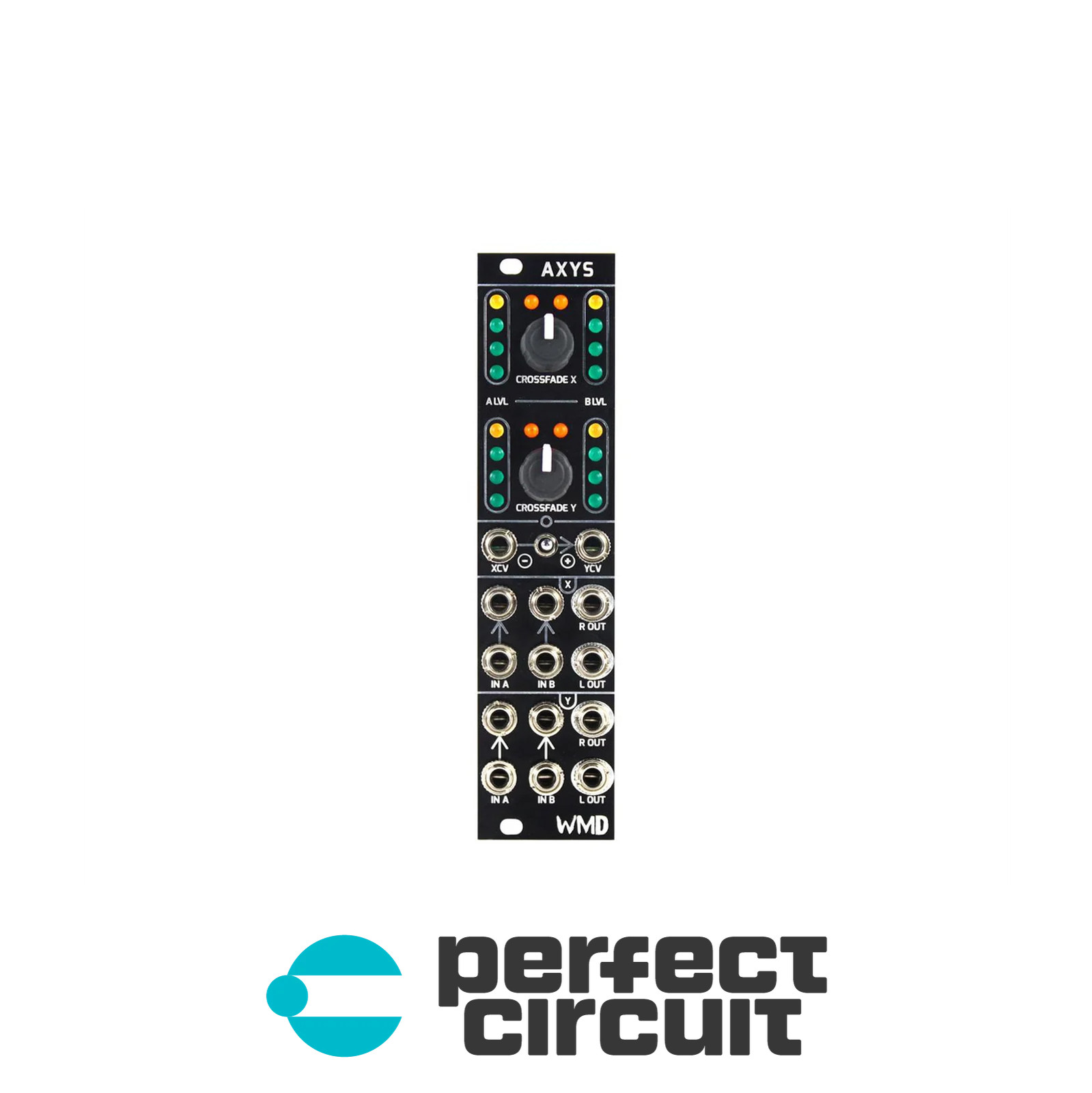 Modular Crossfader WMD AXYS Dual Stereo Crossfader Modular EURORACK - NEW - PERFECT ...