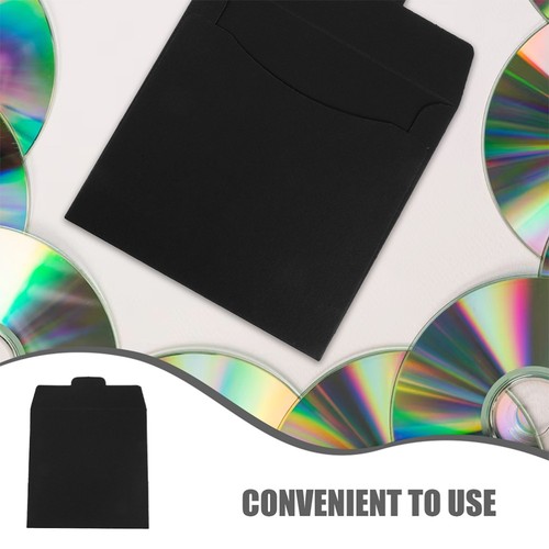 12 Pcs CD Storage Bag Kraft Sleeve Dvd Envelopes Cards Organizer Pouch - 第 2/12 張圖片