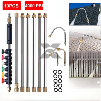 #ad 120 inch Pressure Washer Extension Wand Replaceable Upgraded Power Washer Lance $30.99