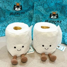 Jellycat 6" Amuseables Toilet Paper Roll Stuffed Doll-Gift