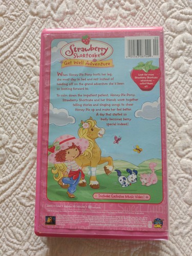 Strawberry Shortcake - Get Well Adventure (VHS, 2003) - Bild 2 von 5