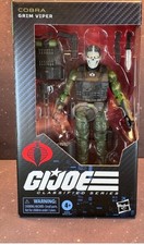 G.I. Joe Classified Series  176 Cobra Grim Viper 6 Inch Action Figure In Hand