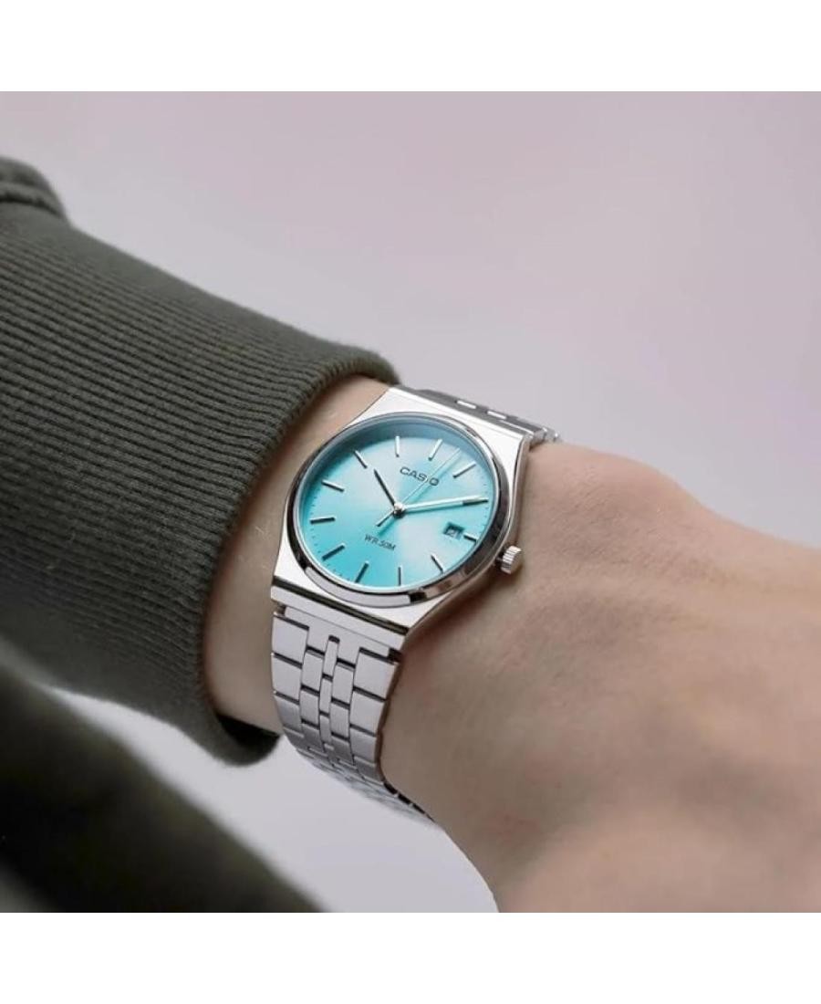 Casio MTP-B145D-2A1VEF Blue Men's Quartz Watch 16cm Wrist for sale