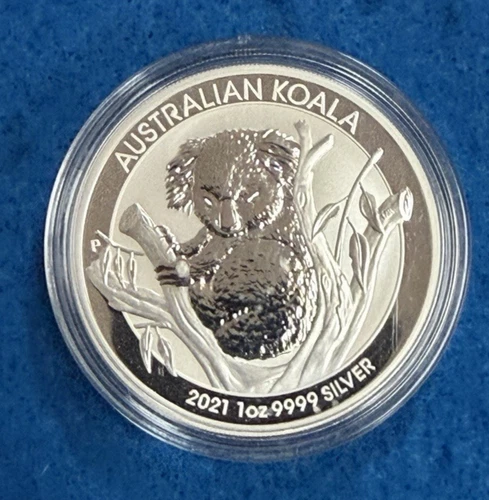 2021 Australian Silver Koala 1 oz — photo from the most recent tracked eBay sale