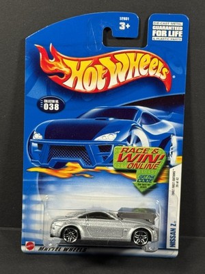 2002 HOT WHEELS  Nissan Z, Silver First Editions #038