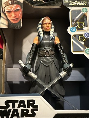 Star Wars: Ahsoka Tano Galactic Action - Sound Effects & Phrases 12'' NEW Lights