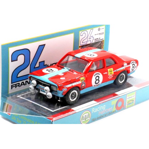 Cadeau collectionneur : Opel Commodore Racing Heroes 1/64 rouge des 24h de Spa 1972