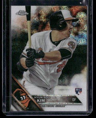 Hyun-Soo Kim 2016 Topps Chrome Update #HMT8 RC Baltimore Orioles