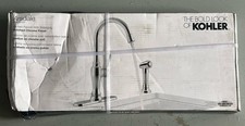 Kohler Arsdale Kitchen Faucet Side Spray Polished Chrome R24213-CP New In Box