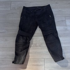 BMW Motorrad Atlantis 2 Nubuck Leather Motormycle Mens Trousers Size EU 60 XXXL