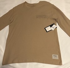 Men&rsquo;s Medium Brooklyn New York Naturel Long Sleeve Shirt