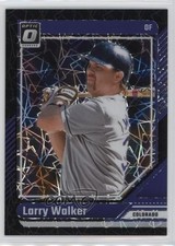 2024 Panini Donruss Optic Black Velocity Prizm 34/39 Larry Walker #17 HOF nd3