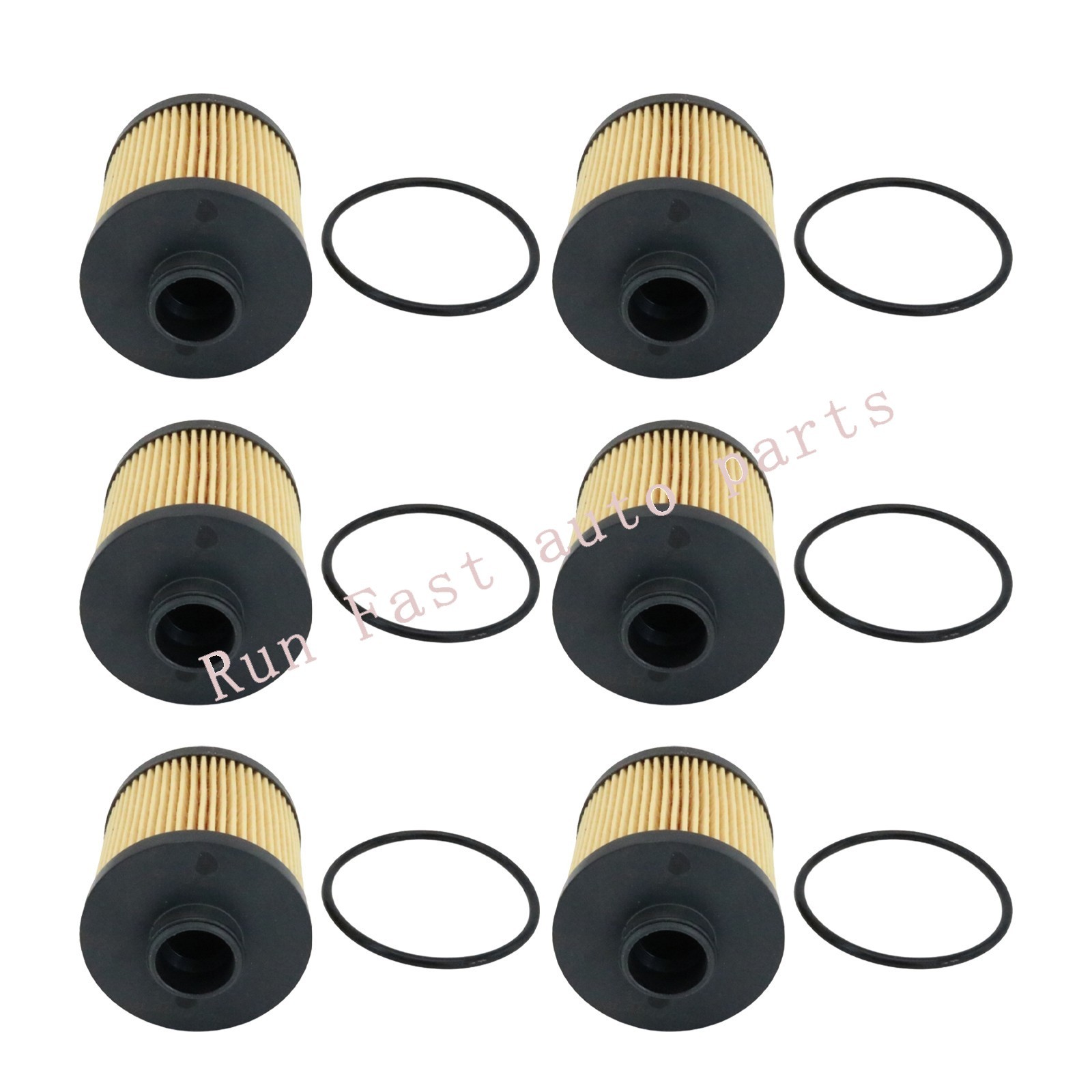 6Pcs New Oil Filter For Lamborghini Gallardo 07L115561C 2004-2008 US