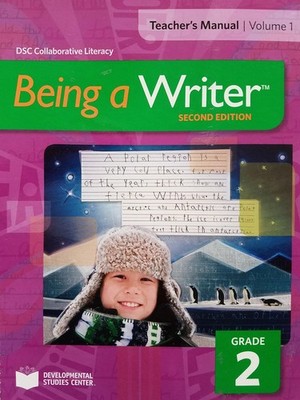 Being a Writer, Second Edition, Teacher's Manual Grade 2 Volume 1, 978161003...