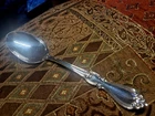 Queen Elizabeth by Towle Sterling Silver Oval Soup/desert Spoon 7" 60 grams