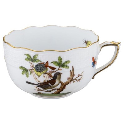 Teetasse Modell 704 Motiv F Herend Ungarn Form Osier Rothschild