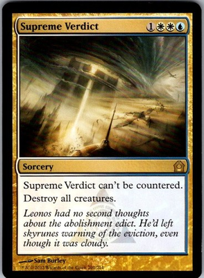 #ad Supreme Verdict RTR 201 NM R Normal $3.38