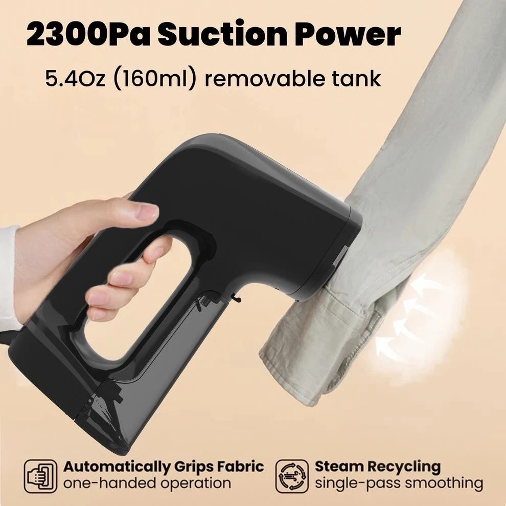 Smart Vacuum Clothes Steamer Wrinkle Remover In 30 Seconds Portable Steam Iron
Opens in a new window
