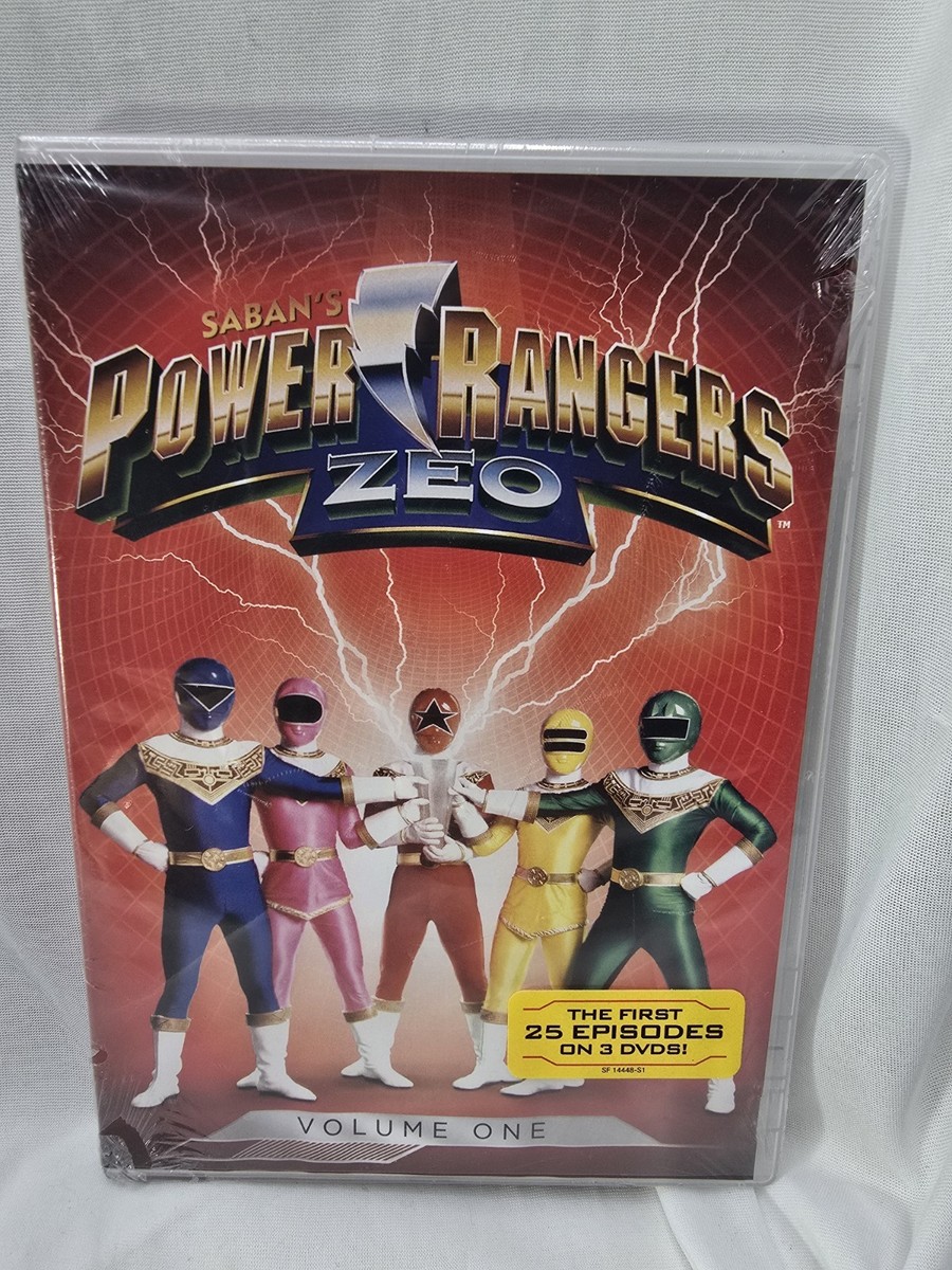 Shout! Factory Power Rangers Zeo: Season 1 First 25 Episodes DVD