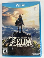 The Legend of Zelda Breath of the Wild Nintendo Wii U 2017 Brand New Sealed