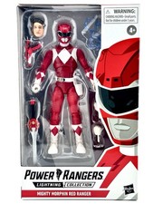 2019 Hasbro Power Rangers MIGHTY MORPHIN RED RANGER Lightning Collection NEW