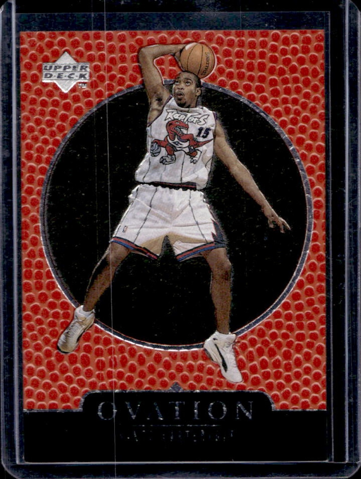 1998-99 Upper Deck Ovation Vince Carter Rookie RC #75 Raptors