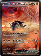 Pokemon Great Tusk ex 246/198 Scarlet & Violet Special Illustration Rare NM