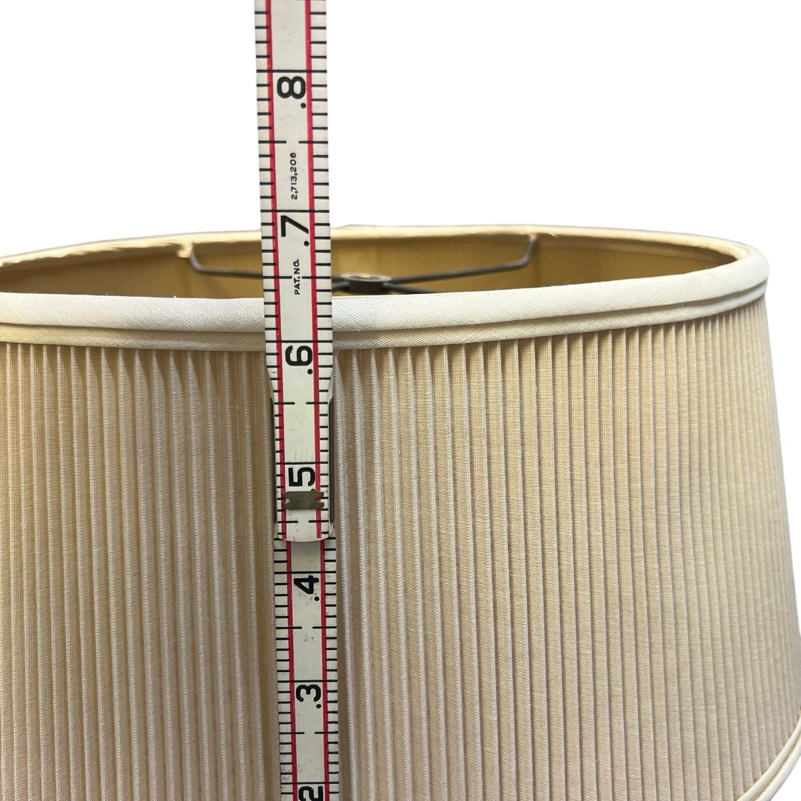 Vintage 1996 Brass Bouillotte 2 Arm French Horn Table Lamp Alsy 10”