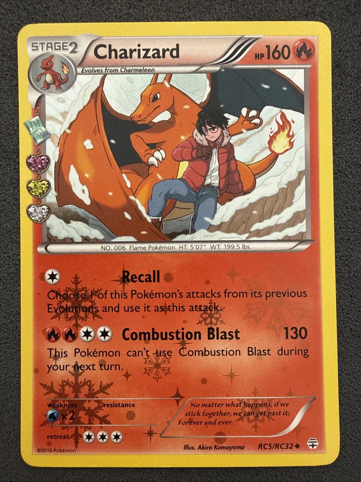 Charizard RC5/RC32 Uncommon Generations Pokemon Holo Near Mint
